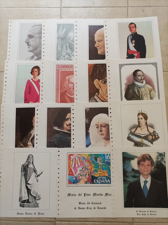 Lote 15 Documentos Filatélicos "Investigaciones Postales Hispánicas"