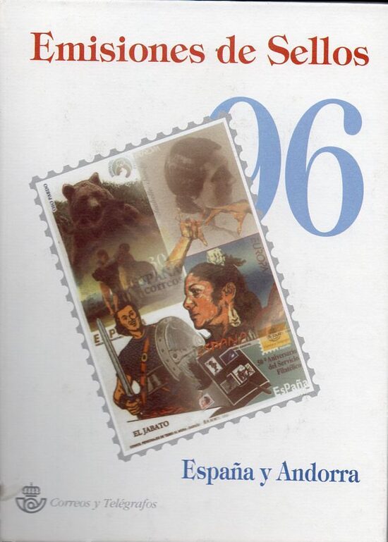 Libro Oficial de Correos año 1996 <sin sellos> *leer