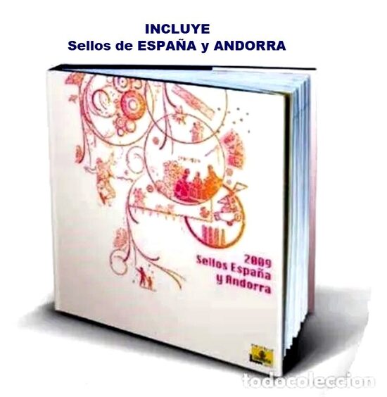 Libro Oficial de Correos año 2009 < Incluye sellos España y Andorra >