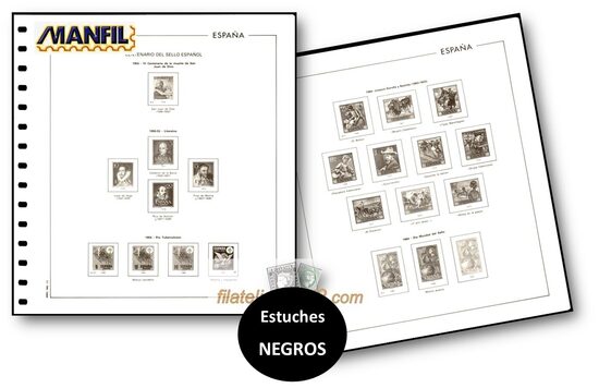 MANFIL año 1991 montado con estuches negros / Ref. 490x