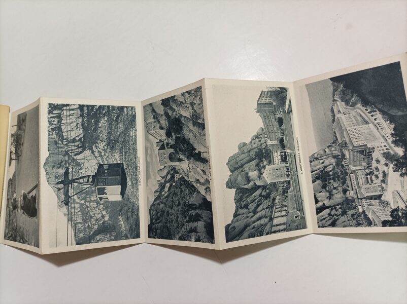18 Tarjetas Postales de MONTSERRTAT  // Ref.F056