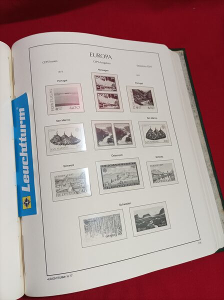LEUCHTTURM <Tema EUROPA> años 1957 a 1983 + 1 Album / Ref.ah036