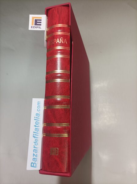 EDIFIL modelo CLASICA rojo álbum de sellos / Ref. alb373