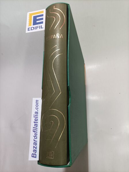 EDIFIL modelo GRAN LUJO verde álbum de sellos / Ref. alb415