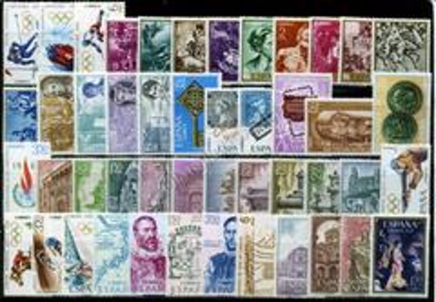 Sellos nuevos - Año completo 1968