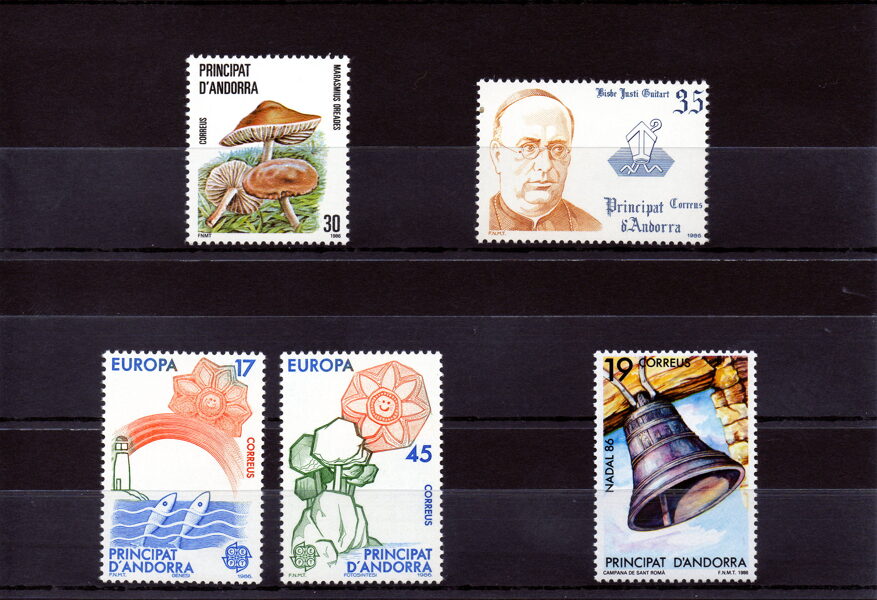 ANDORRA - Año completo 1986