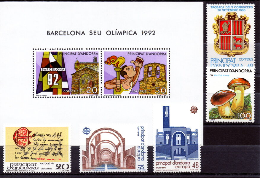 ANDORRA - Año completo 1987