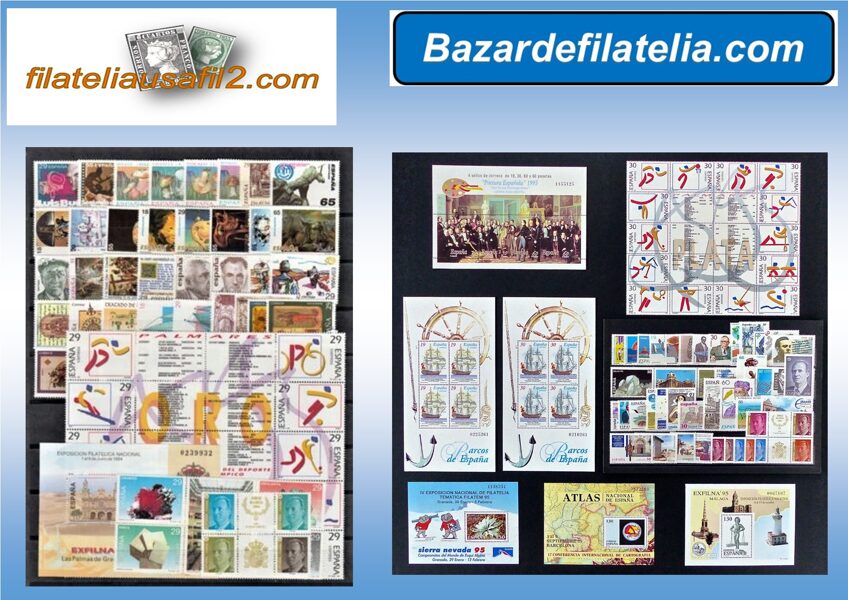Sellos nuevos - Años completos 1994-1995