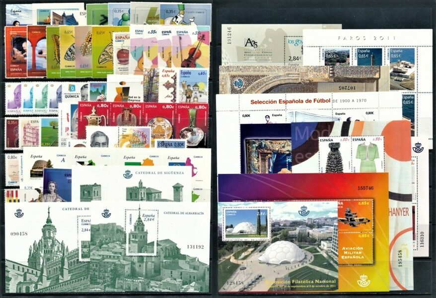 Sellos nuevos - Año completo 2011