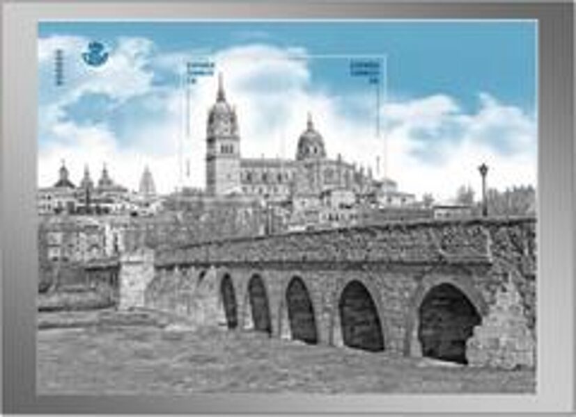 Estuches para Hojas Bloque 225 x 177 mm  <corte central en reverso>