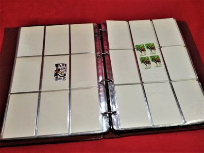 Carpeta 4 anillas con hojas de 9 departamentos