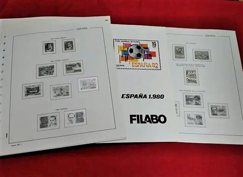 FILABO años 1979 a 1984 montados con estuches transparentes / Ref. 311