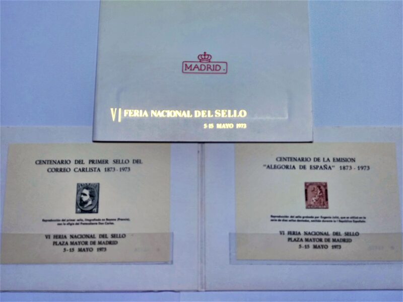 Carpeta VI Feria Nacional del Sello año 1973