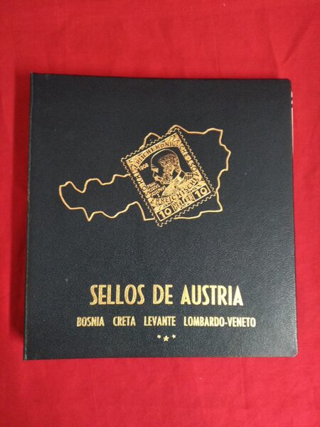 AUSTRIA - Album 2 tornillos con hojas PHILOS años 1965 a 1979 / Ref. ah25