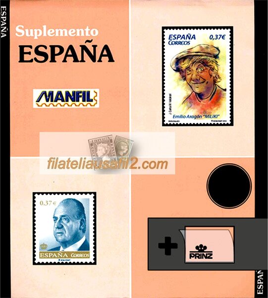 MANFIL año 2007 montado con estuches transparentes *NUEVO sin uso* / Ref. s153