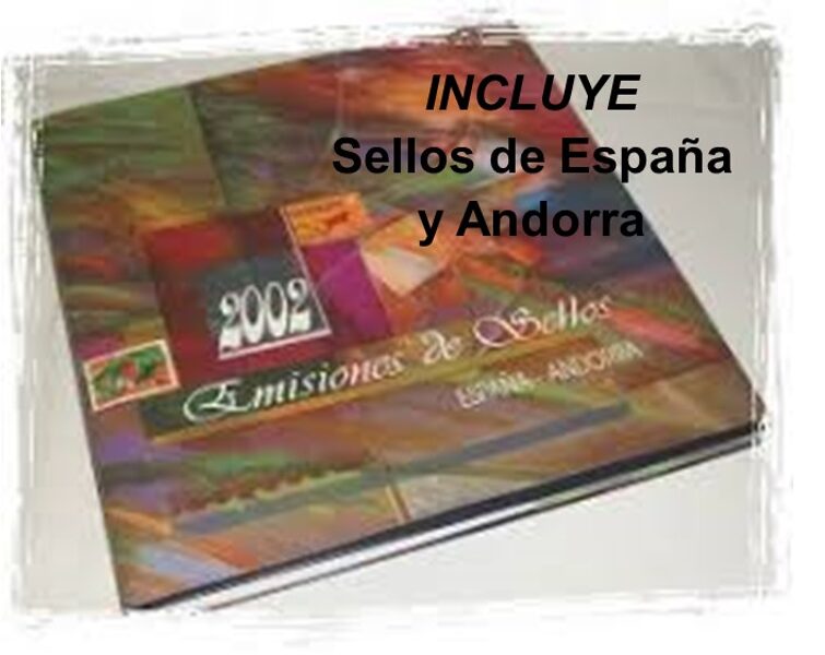 Libro Oficial de Correos año 2002 <con sellos>