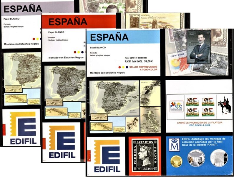 EDIFIL año 2002  sin estuches **NUEVO sin uso** / Ref. 542c