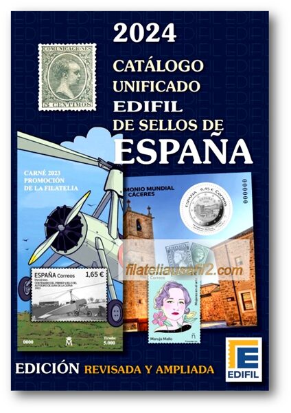 Cátalogo EDIFIL de Sellos de España edición 2024