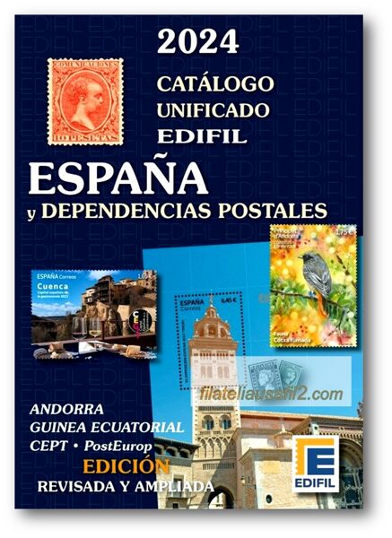 Cátalogo EDIFIL de Sellos de España y Dependencias Postales edición 2024
